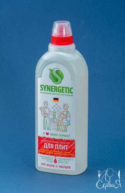 Средство для удаления жира и нагара 1л Synergetic 55220