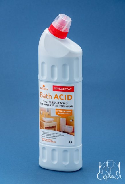 Средство для мытья сантехники кислотное усиленное 0,75л Bath Acid Plus Prosept 113-075