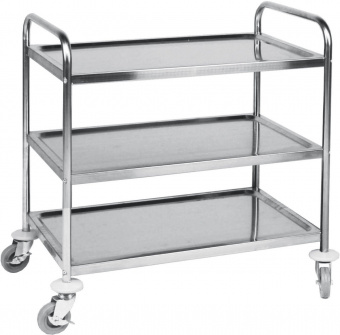 Тележка сервировочная 800х500х925 мм ТОН-3-01