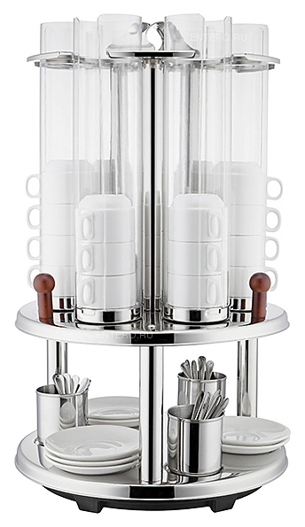 Диспенсер 2-х ярусный для чашек и столовых приборов Sunnex U09-1000