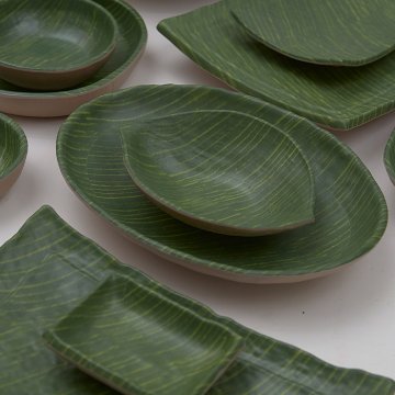 Green Banana Leaf