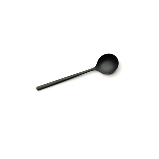 Ложка кофейная 18/10 Atlantida Ice Black Comas 8585