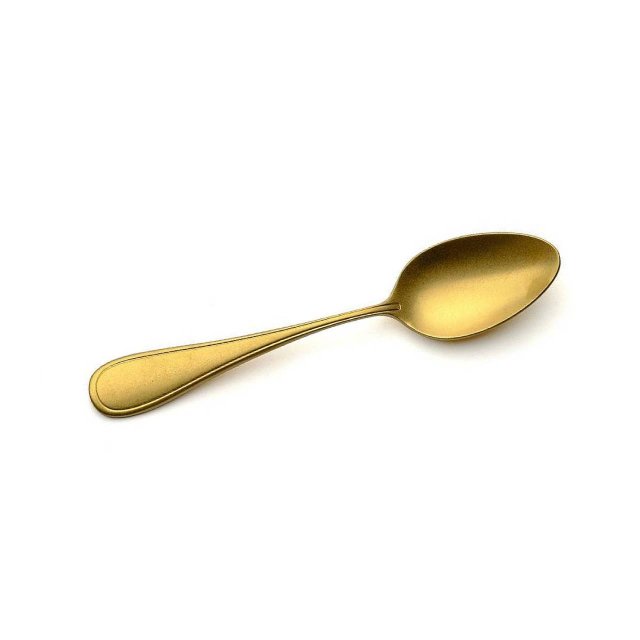 Ложка десертная 18/10 19,2см 4мм Contour Vintage Gold Comas 5787