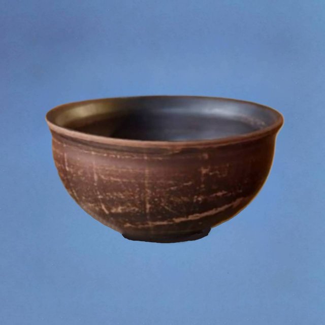Соусник d10,5см 200мл красная глина 1333