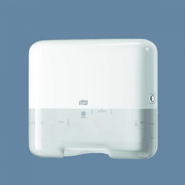Диспенсер для полотенец бумажных листовых Singlfold Tork 553100