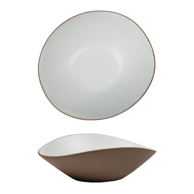 Салатник 21,5х9,5см h6,5см 600мл White Matt Taiga 81229034
