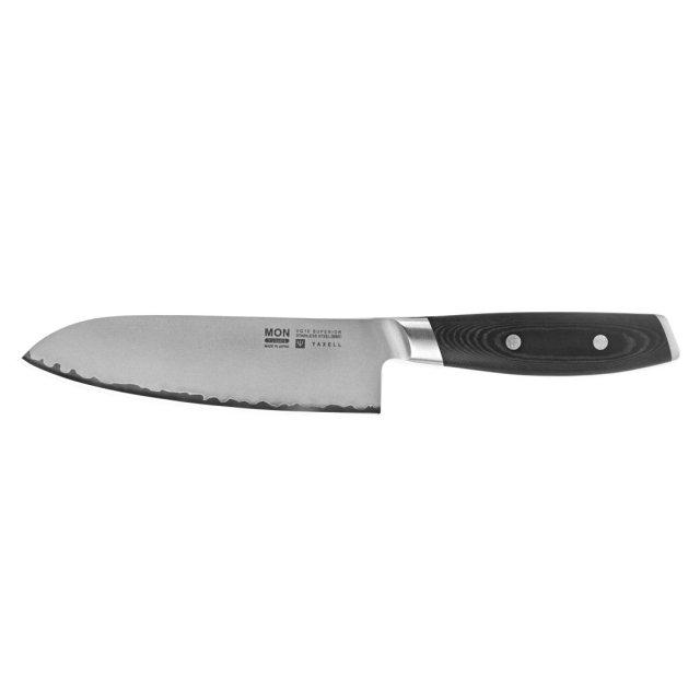 Нож поварской 16,5см Santoku Mon Yaxell 3 слоя 36301