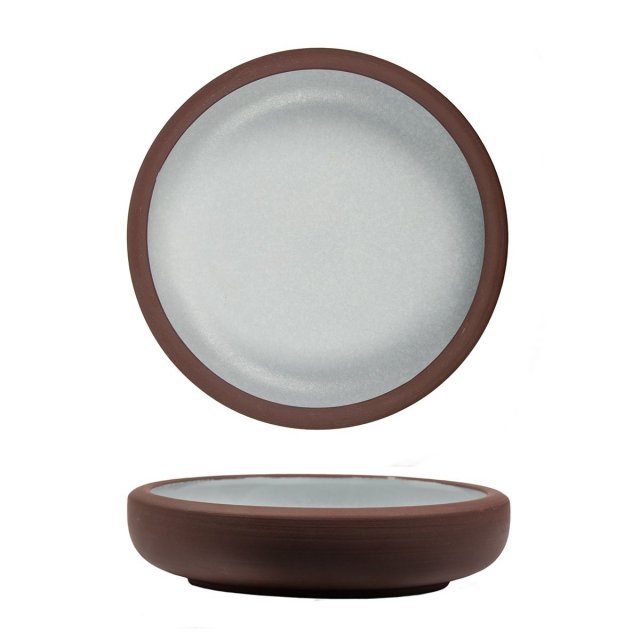 Тарелка мелкая d21,5см h5,6см 900мл White Matt Taiga