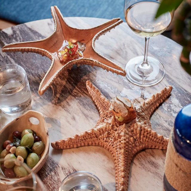 Блюдо 28см Звезда песочный керамика Frutti di Mare 81221991