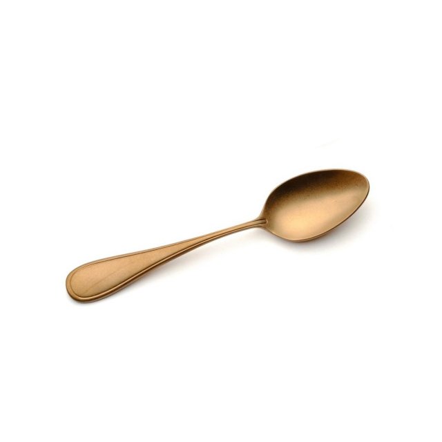 Ложка десертная 18/10 19,2см 4мм Contour Vintage Copper Comas 5775