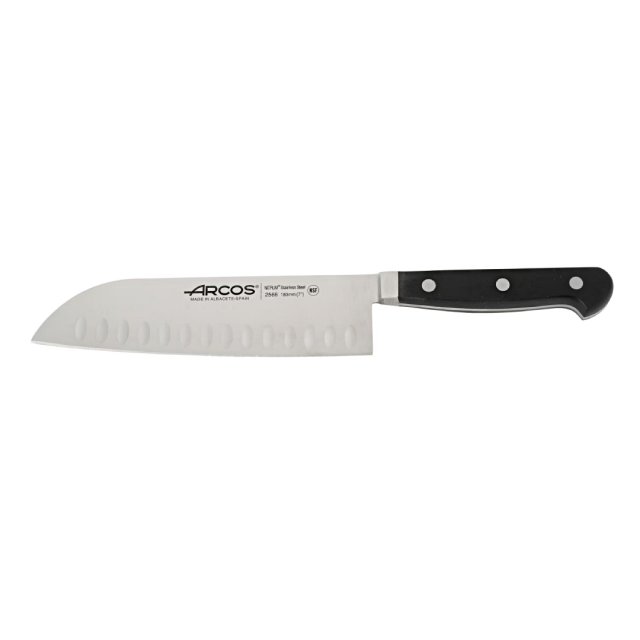 Нож поварской 18см кованая сталь Santoku Clasica Arcos 256600