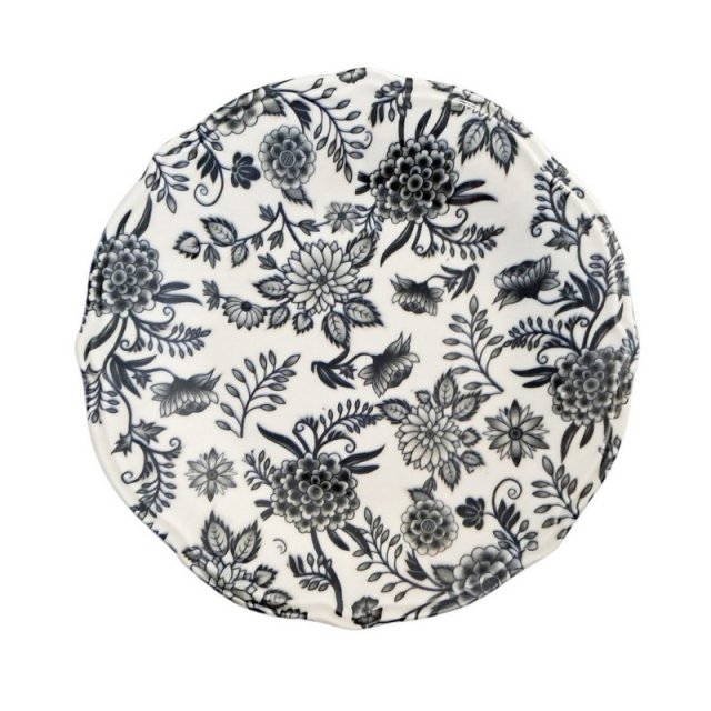 Тарелка мелкая d26см Herba Black 1972 by ID Fine 331633