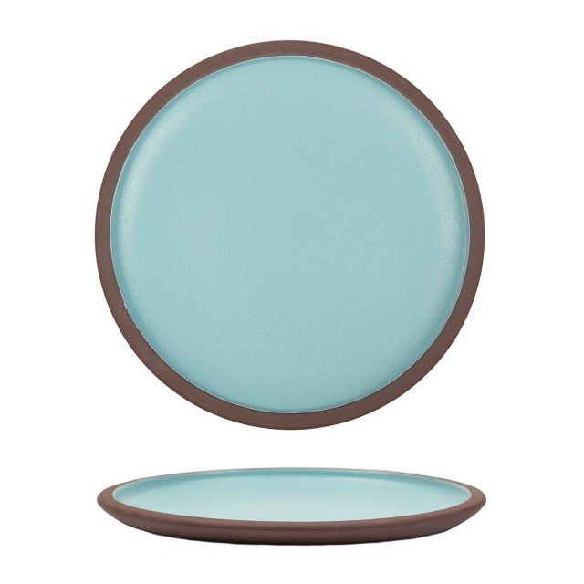 Тарелка мелкая d26см h2см Blue Matt Taiga 81229022