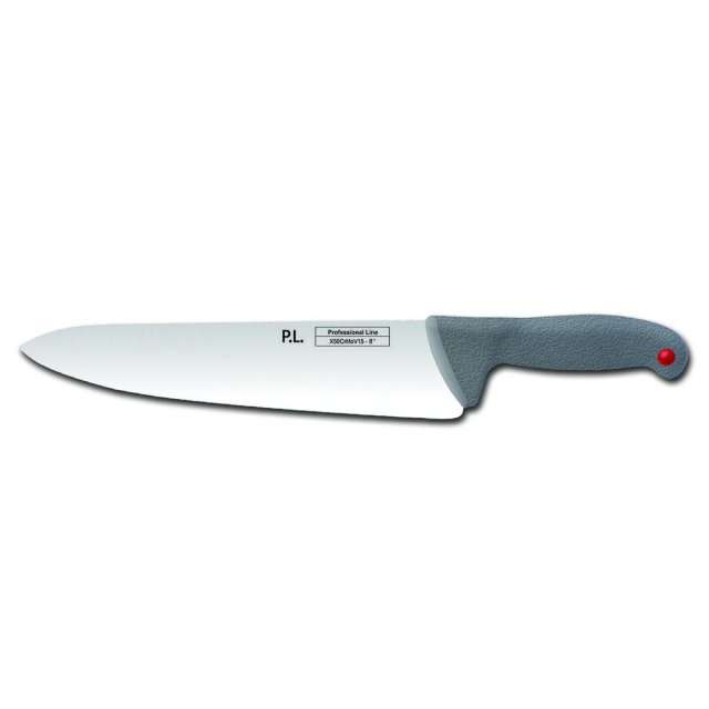 Нож поварской PRO-Line с цветными кнопками 30см серая пластиковая ручка P.L. Proff Cuisine