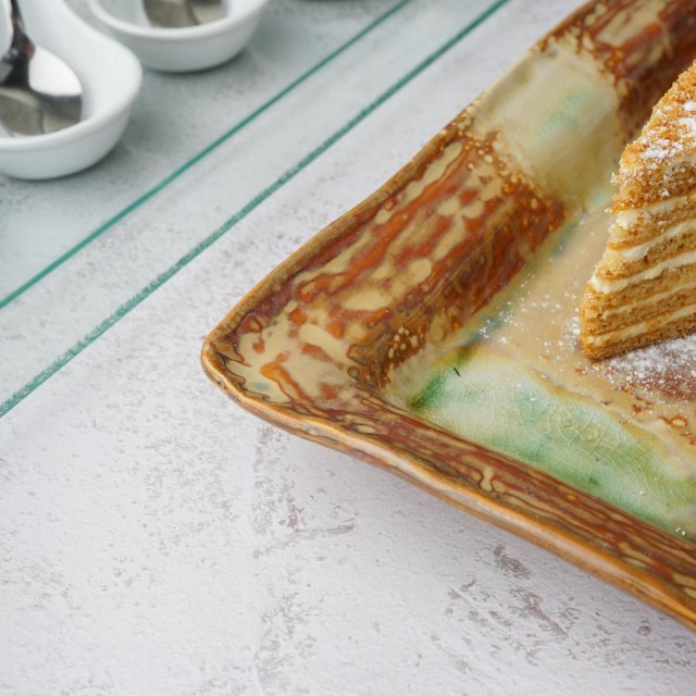 Блюдо прямоугольное 25см керамика Frutti di Mare 81241267