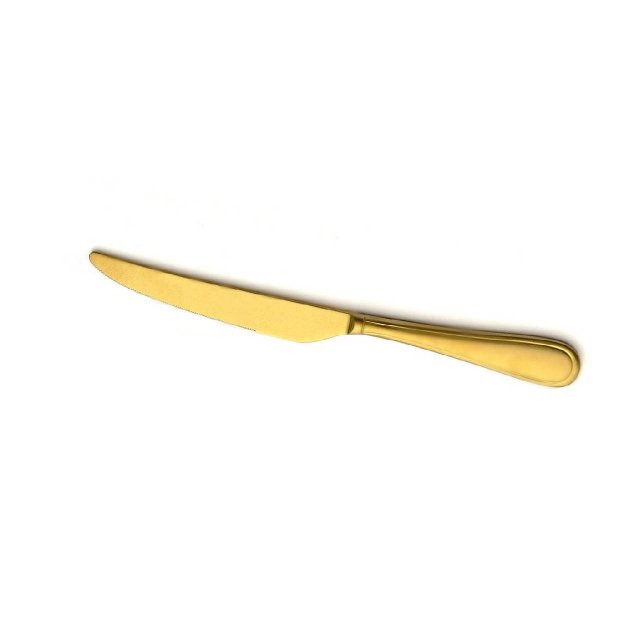 Нож десертный 18/10 21,6см 4мм Contour Vintage Gold Comas 5786