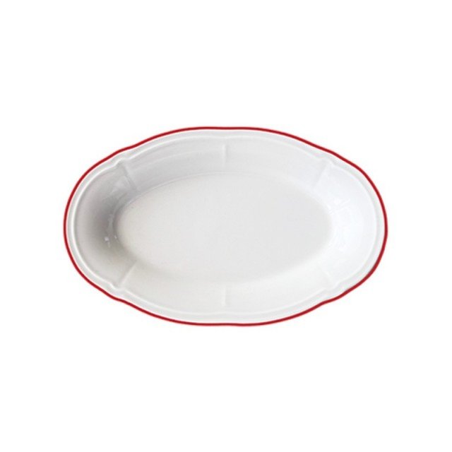 Блюдо овальное 21см Line Coral 331609