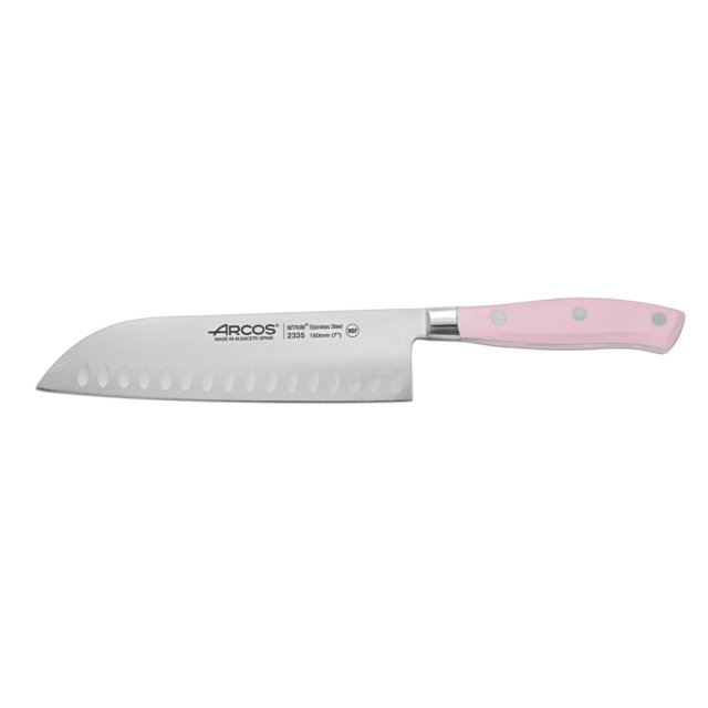 Нож поварской 18см кованая сталь Santoku Riviera Rose Arcos 233554P