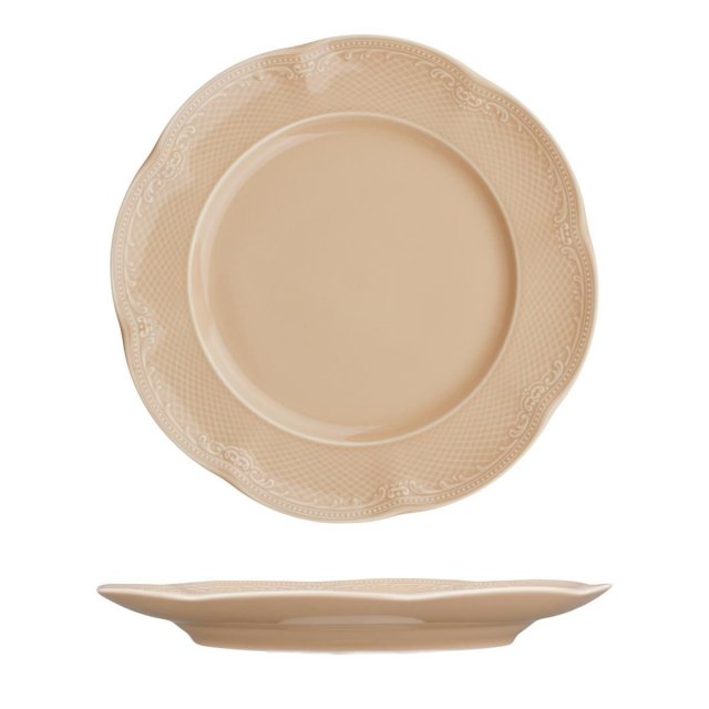 Тарелка мелкая d30см Aristocrat Peach Tea
