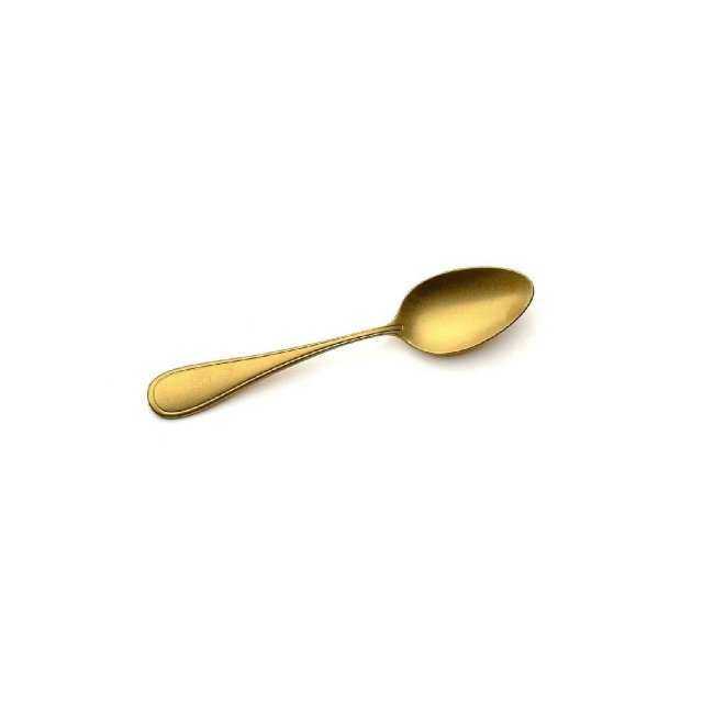 Ложка кофейная 18/10 11,5см 4мм Contour Vintage Gold Comas 5791