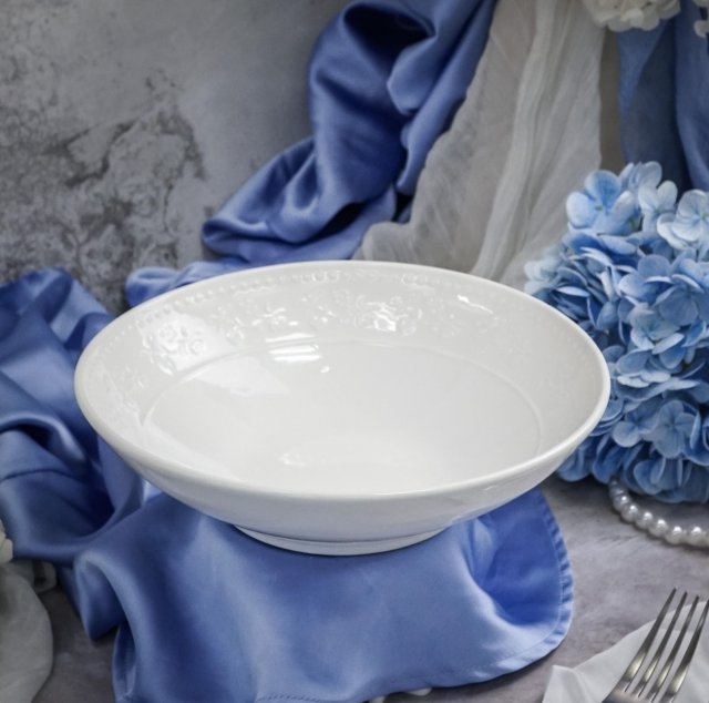 Салатник 1,1л d22,7см h6,2см фарфор Primavera Casa DI Fortuna CDF PR09